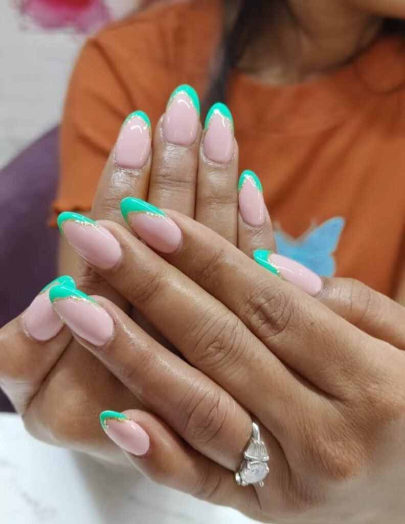 French tip vs ombre nails