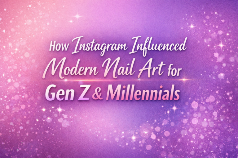 Instagram Influenced Modern Nail Art